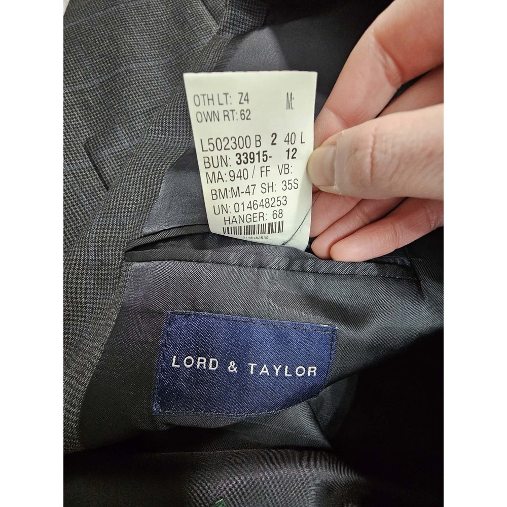 Lauren Ralph Lauren Lord & Taylor Wool/Cashmere Blazer Size 40L‎ - Picture 4 of 10